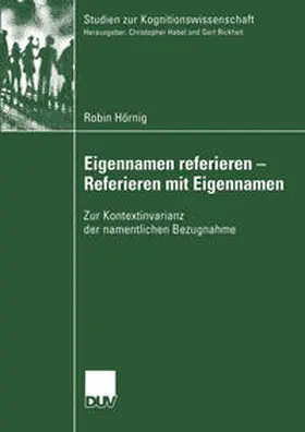 Hörnig |  Eigennamen referieren - Referieren mit Eigennamen | eBook | Sack Fachmedien