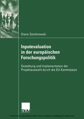 Sombrowski |  Inputevaluation in der europäischen Forschungspolitik | eBook | Sack Fachmedien