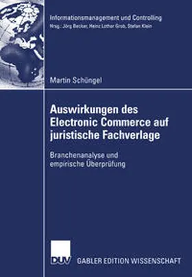 Schüngel |  Auswirkungen des Electronic Commerce auf juristische Fachverlage | eBook | Sack Fachmedien