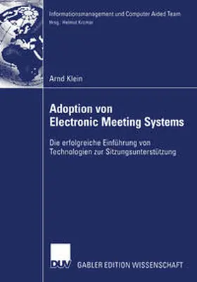 Klein | Adoption von Electronic Meeting Systems | E-Book | sack.de