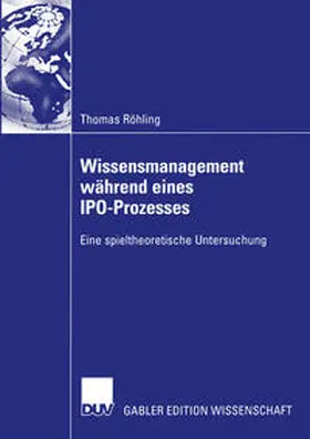 Röhling | Wissensmanagement während eines IPO-Prozesses | E-Book | sack.de