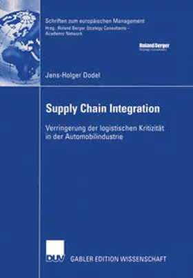 Dodel | Supply Chain Integration | E-Book | www2.sack.de