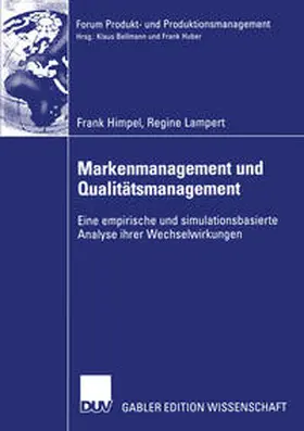 Himpel / Lampert |  Markenmanagement und Qualitätsmanagement | eBook | Sack Fachmedien