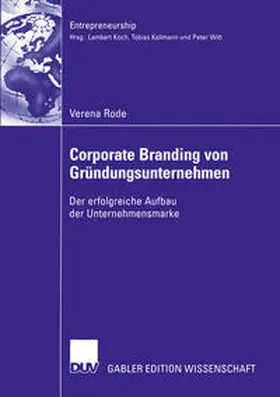 Rode |  Corporate Branding von Gründungsunternehmen | eBook | Sack Fachmedien