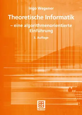 Wegener |  Theoretische Informatik | eBook | Sack Fachmedien