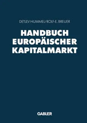 Hummel / Breuer | Handbuch Europäischer Kapitalmarkt | E-Book | sack.de