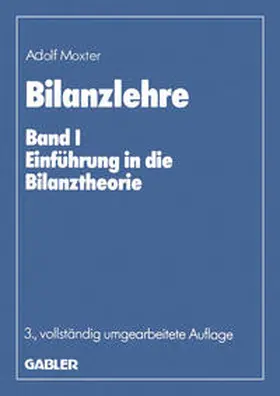 Moxter |  Bilanzlehre | eBook | Sack Fachmedien