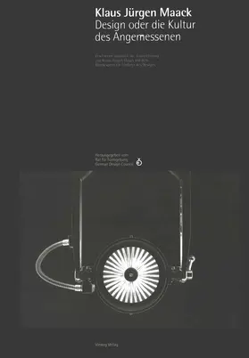  Klaus Jürgen Maack Design oder die Kultur des Angemessenen | Buch |  Sack Fachmedien