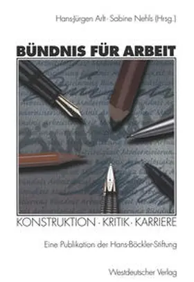 Arlt / Nehls |  Bündnis für Arbeit | eBook | Sack Fachmedien