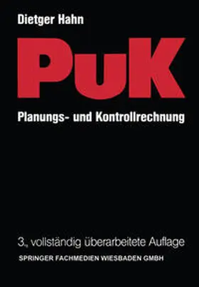 Hahn |  Planungs- und Kontrollrechnung — PuK | eBook | Sack Fachmedien
