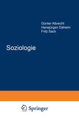 Albrecht / König |  Soziologie | eBook | Sack Fachmedien