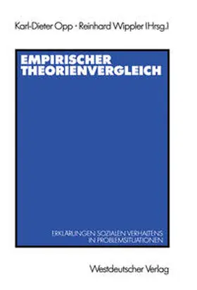 Opp | Empirischer Theorienvergleich | E-Book | www2.sack.de