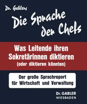 Gablers | Die Sprache der Chefs | E-Book | sack.de
