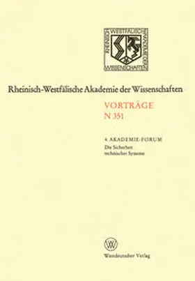 Die Sicherheit technischer Systeme | E-Book | sack.de