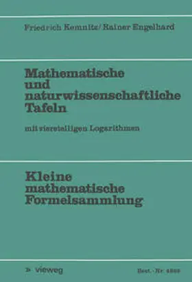 Kemnitz / Engelhard |  Mathematische und naturwissenschaftliche Tafeln | eBook | Sack Fachmedien