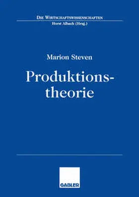 Steven |  Produktionstheorie | eBook | Sack Fachmedien