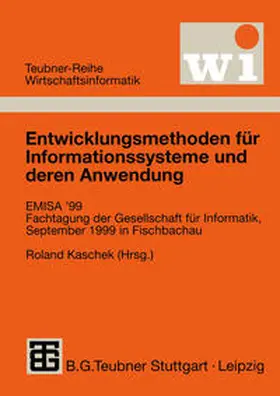 Kaschek |  Entwicklungsmethoden für Informationssysteme und deren Anwendung | eBook | Sack Fachmedien