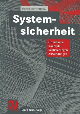 Horster |  Systemsicherheit | Buch |  Sack Fachmedien