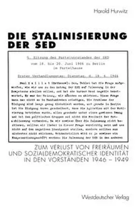 Hurwitz |  Die Stalinisierung der SED | eBook | Sack Fachmedien