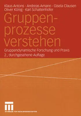 Antons / Amann / Clausen | Gruppenprozesse verstehen | E-Book | sack.de
