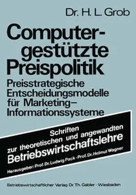 Grob |  Computergestützte Preispolitik | eBook | Sack Fachmedien