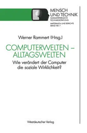 Rammert |  Computerwelten — Alltagswelten | eBook | Sack Fachmedien