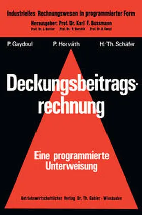 Gaydoul |  Deckungsbeitragsrechnung | eBook | Sack Fachmedien