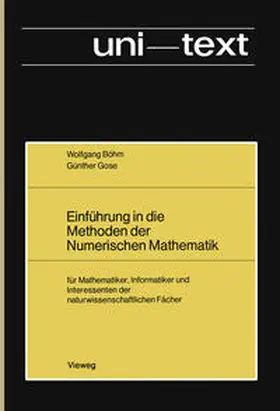 Böhm |  Einführung in die Methoden der Numerischen Mathematik | eBook | Sack Fachmedien