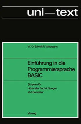 Schwill | Einführung in die Programmiersprache BASIC | E-Book | www2.sack.de
