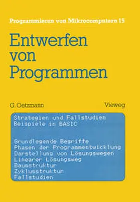 Oetzmann |  Entwerfen von Programmen | eBook | Sack Fachmedien