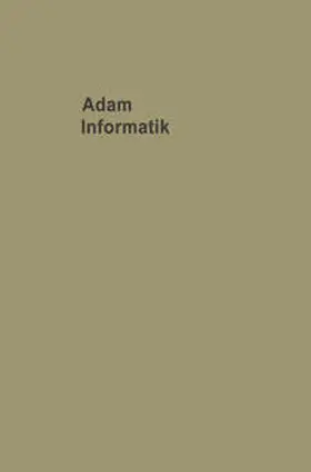Adam |  Informatik Probleme der Mit- und Umwelt | eBook | Sack Fachmedien