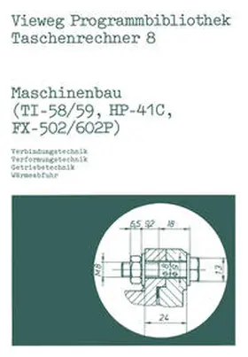 Alt / Schumny |  Maschinenbau (TI-58/59, HP-41 C, FX-502/602 P) | eBook | Sack Fachmedien