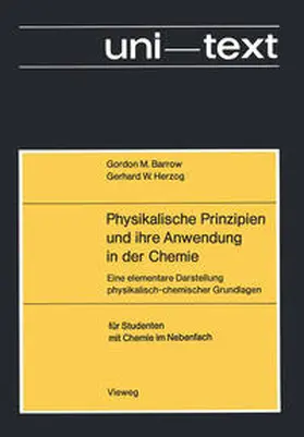Barrow |  Physikalische Prinzipien und ihre Anwendung in der Chemie | eBook | Sack Fachmedien