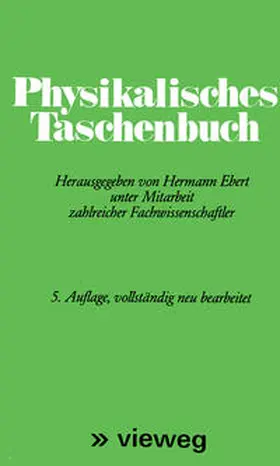 Ebert |  Physikalisches Taschenbuch | eBook | Sack Fachmedien