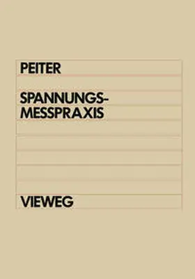Peiter |  Spannungsmeßpraxis | eBook | Sack Fachmedien