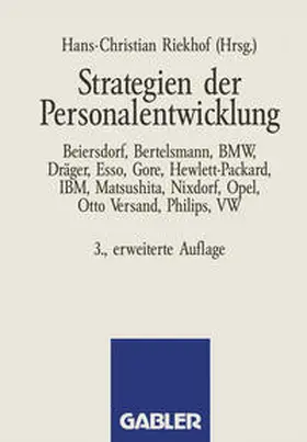 Riekhof |  Strategien der Personalentwicklung | eBook | Sack Fachmedien