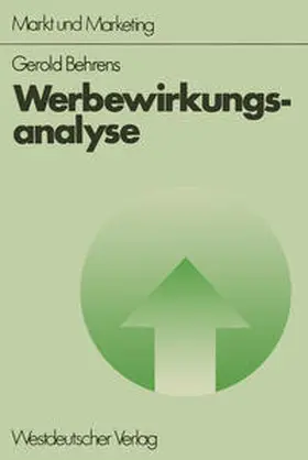 Behrens |  Werbewirkungsanalyse | eBook | Sack Fachmedien