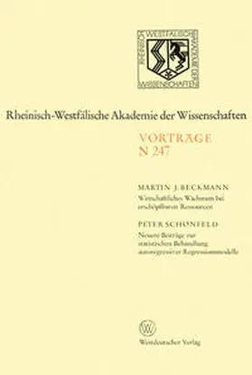Beckmann |  Wirtschaftliches Wachstum bei erschöpfbaren Ressourcen | eBook | Sack Fachmedien