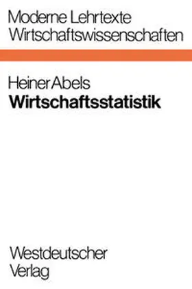Abels |  Wirtschaftsstatistik | eBook | Sack Fachmedien