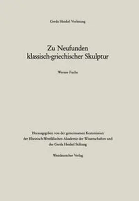 Fuchs |  Zu Neufunden klassisch-griechischer Skulptur | eBook | Sack Fachmedien