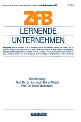 Albach / Wildemann | Lernende Unternehmen | E-Book | sack.de