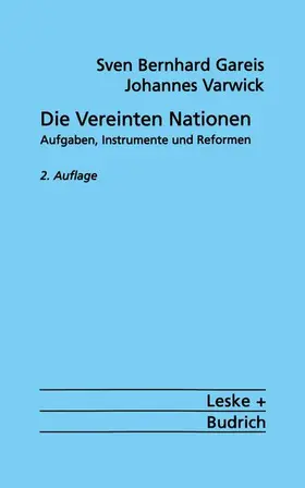 Varwick | Die Vereinten Nationen | Buch | 978-3-322-86693-6 | sack.de