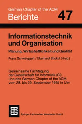 Schweiggert / Stickel |  Informationstechnik und Organisation | eBook | Sack Fachmedien