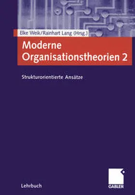 Weik / Lang | Moderne Organisationstheorien 2 | E-Book | sack.de