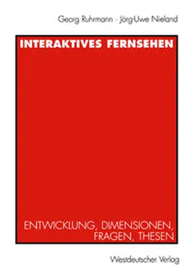 Nieland |  Interaktives Fernsehen | eBook | Sack Fachmedien
