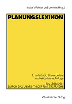  Planungslexikon | eBook | Sack Fachmedien