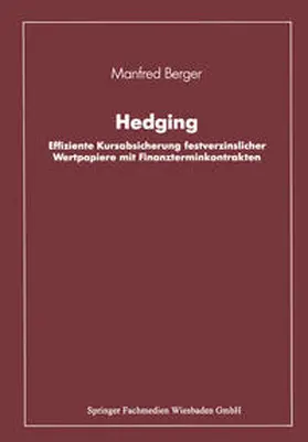 Berger |  Hedging | eBook | Sack Fachmedien