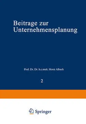 Albach | Beiträge zur Unternehmensplanung | E-Book | www2.sack.de