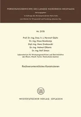 Opitz | Rechnerunterstütztes Konstruieren | E-Book | sack.de