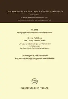 Klima |  Grundlagen zum Einsatz von Prozeß-Steuerungsanlagen an Industrieöfen | eBook | Sack Fachmedien